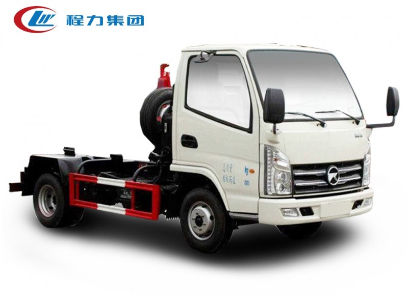 凱馬4方勾臂垃圾車(藍牌)