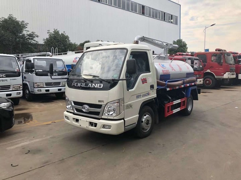 福田小卡(3方)吸糞車(chē)
