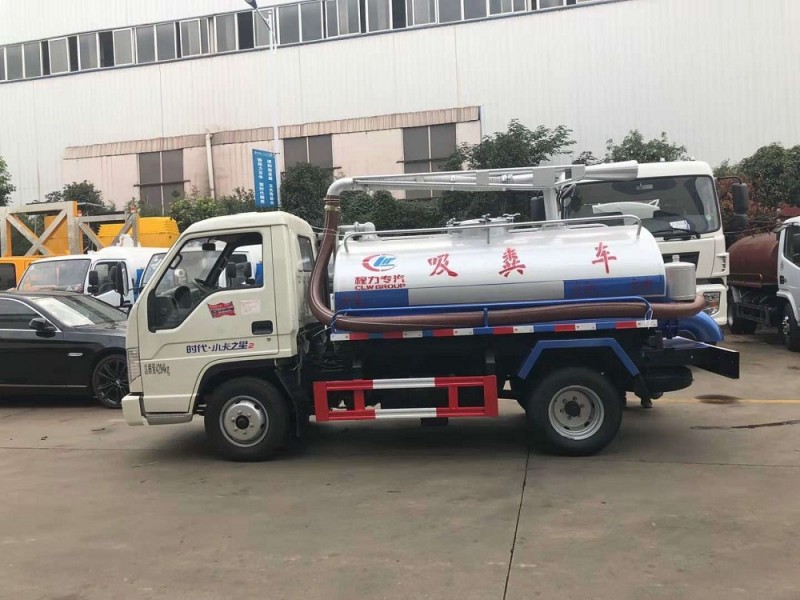 福田小卡(3方)吸糞車(chē)