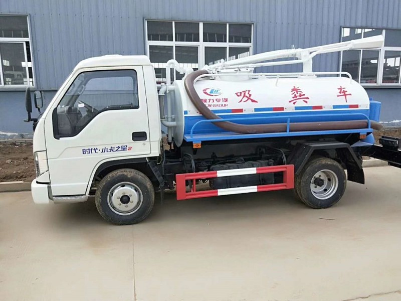 福田小卡(3方)吸糞車(chē)