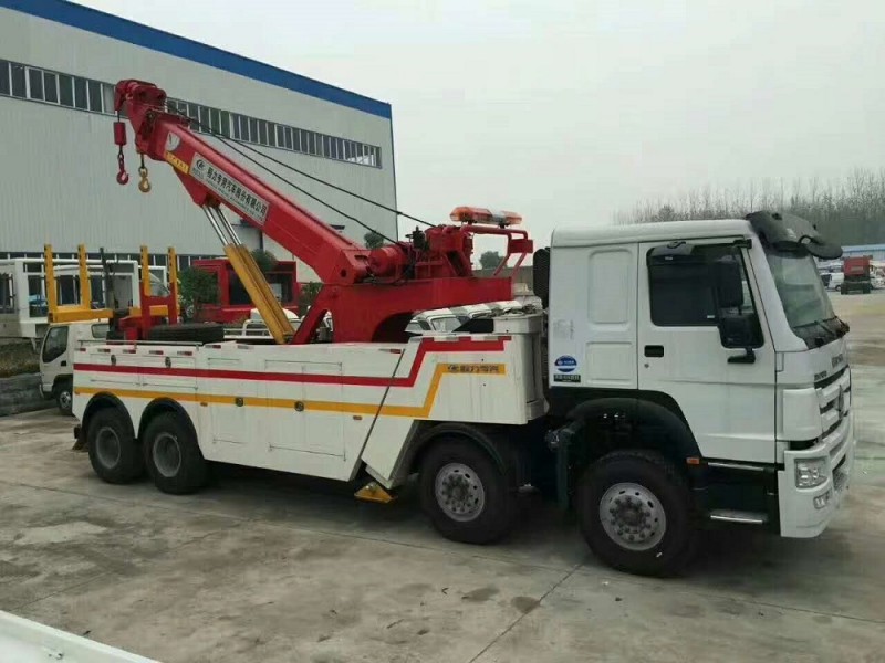 重汽豪沃前四后八一托一清障車(chē)