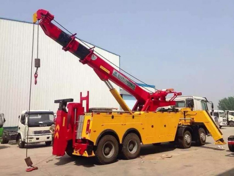 重汽豪沃前四后八一托一清障車(chē)