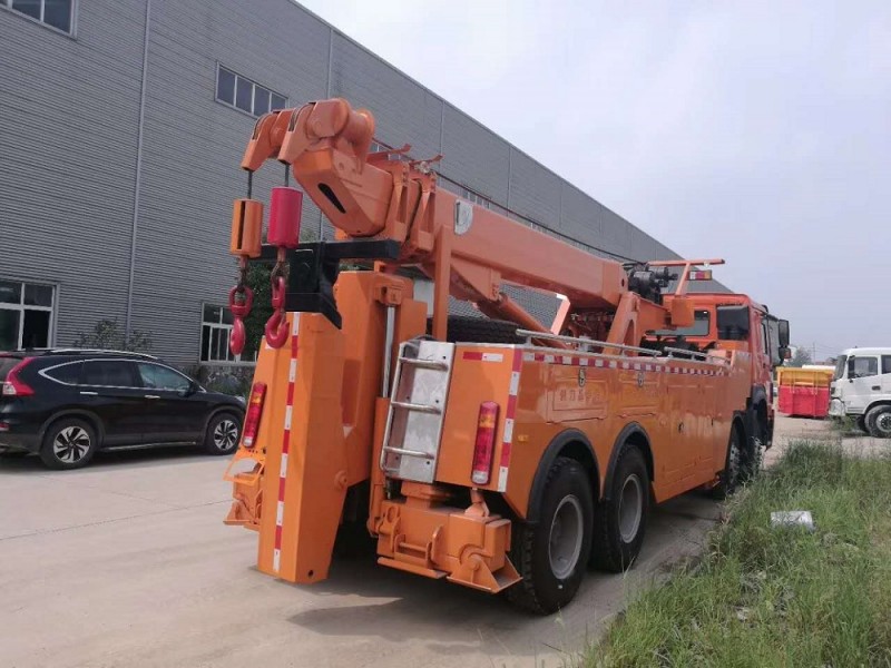 重汽豪沃前四后八一托一清障車(chē)