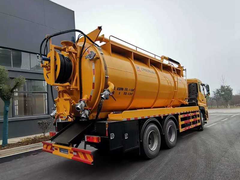 東風天龍清洗吸污車 東風天龍清洗吸污車圖片